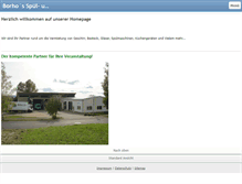 Tablet Screenshot of borho-geschirrverleih.de